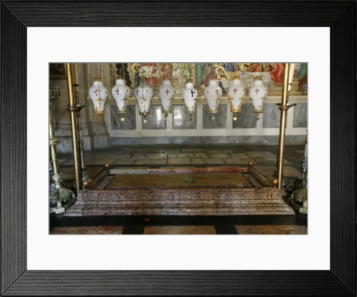Framed Print : The stone of the Anointing, Church of the Holy Sepulchre, Old City, Jerusalem Framed Print : The stone of the Anointing, Church of the Holy Sepulchre, Old City, Jerusalem