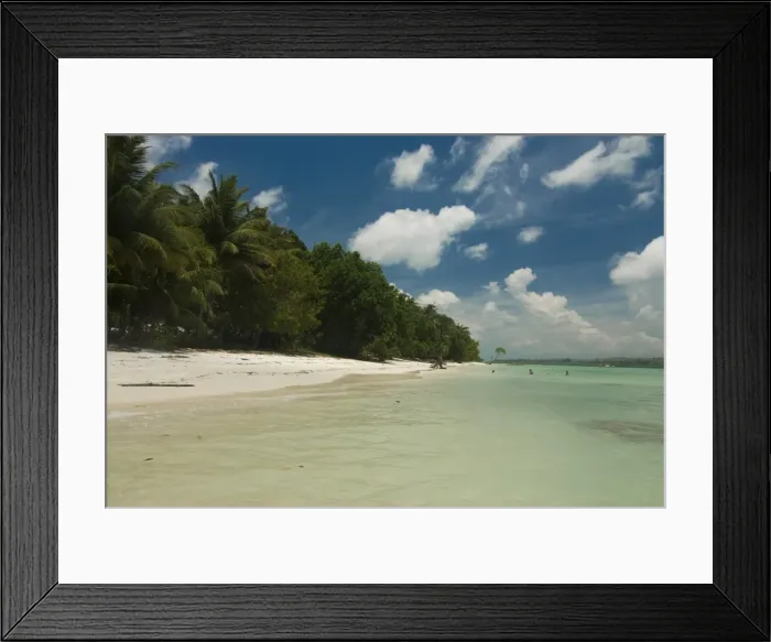 Framed Print : Untouched beach, Havelock Island, Andaman Islands, India, Indian Ocean, Asia Framed Print : Untouched beach, Havelock Island, Andaman Islands, India, Indian Ocean, Asia