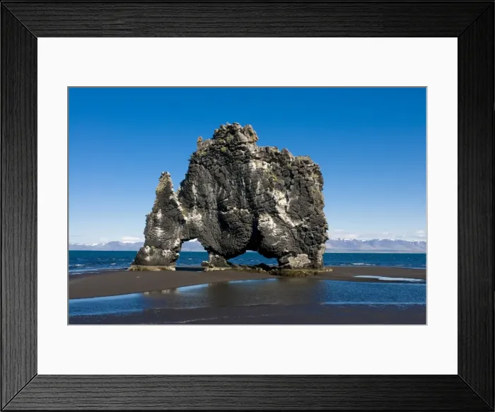 Framed Print : Giant rock formation of Vatnsnes, Iceland, Polar Regions Framed Print : Giant rock formation of Vatnsnes, Iceland, Polar Regions