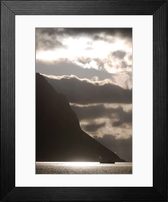 Framed Print : Ferry boat leaving the Westfjords, Iceland, Polar Regions Framed Print : Ferry boat leaving the Westfjords, Iceland, Polar Regions