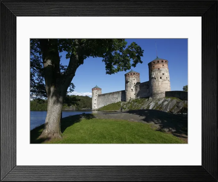 Framed Print : Olavinlinna Medieval Castle, (St. Olafs Castle), Savonlinna, Saimaa Lake District Framed Print : Olavinlinna Medieval Castle, (St. Olafs Castle), Savonlinna, Saimaa Lake District