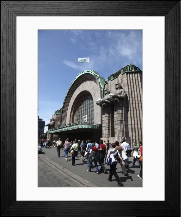 Framed Print : Central Railway Station, Rautatientori Metro Station, Helsinki, Finland Framed Print : Central Railway Station, Rautatientori Metro Station, Helsinki, Finland