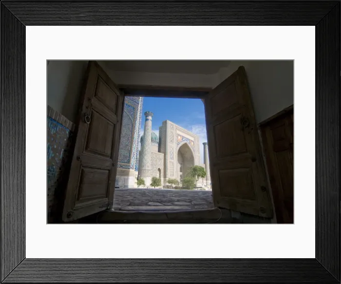 Framed Print : The famous Registan of Sarmakand, UNESCO World Heritage Site, Samarkand Framed Print : The famous Registan of Sarmakand, UNESCO World Heritage Site, Samarkand