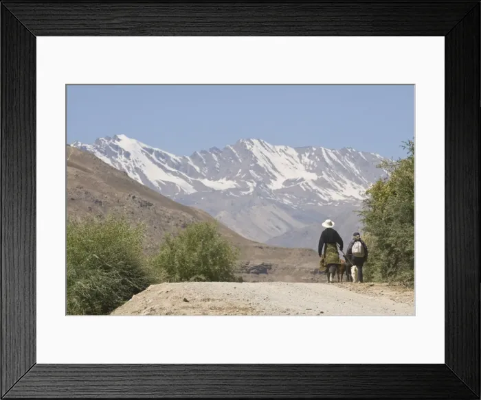 Framed Print : Farmers on their way home, Shokh Dara valley, the Pamirs, Tajikistan, Central Asia Framed Print : Farmers on their way home, Shokh Dara valley, the Pamirs, Tajikistan, Central Asia