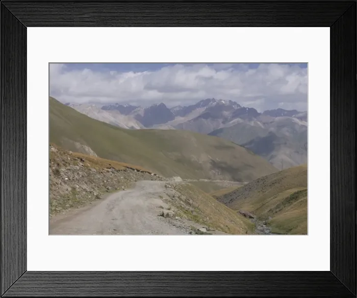 Framed Print : Wild mountain landscape near Song Kol, Kyrgyzstan, Central Asia, Asia Framed Print : Wild mountain landscape near Song Kol, Kyrgyzstan, Central Asia, Asia