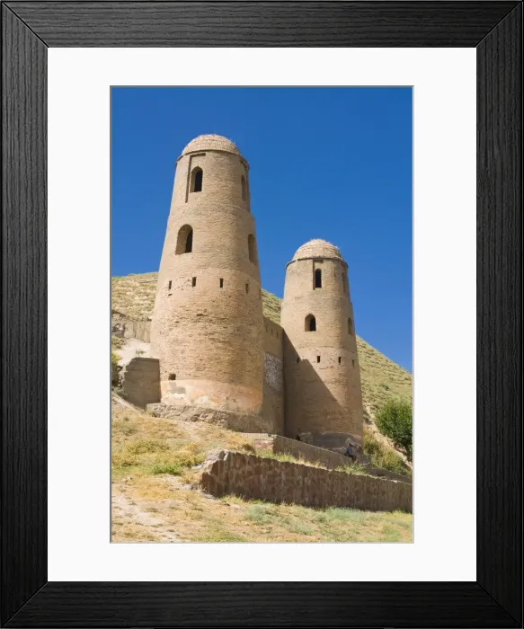 Framed Print : Fortress of Hissar, Tajikistan, Central Asia Framed Print : Fortress of Hissar, Tajikistan, Central Asia