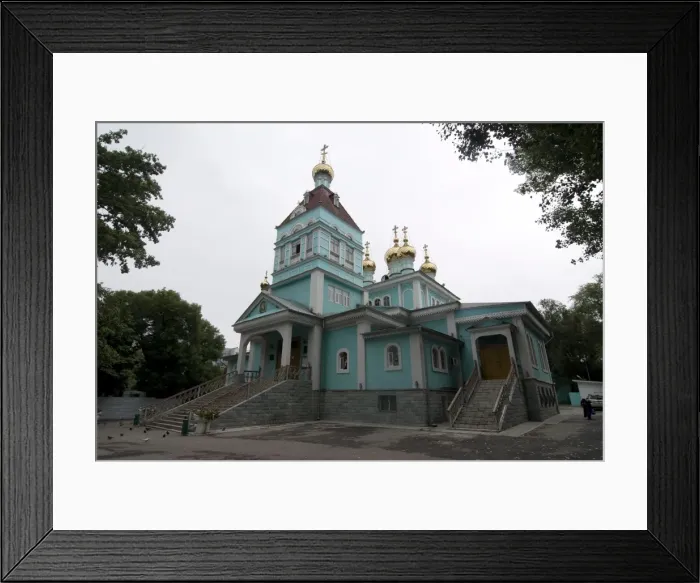 Framed Print : St. Nicholas Cathedral, Alma Ata, Kazakhstan, Central Asia, Asia Framed Print : St. Nicholas Cathedral, Alma Ata, Kazakhstan, Central Asia, Asia