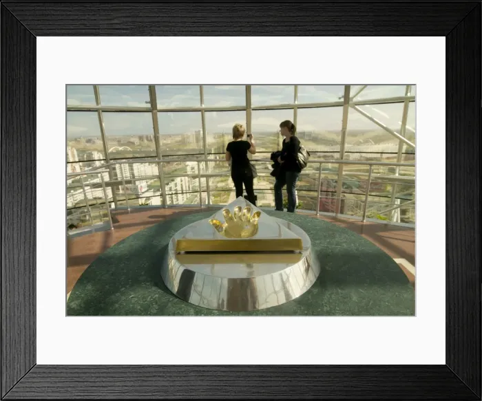 Framed Print : Inside of the Bayterek Tower, landmark of Astana, Astana, Kazakhstan, Central Asia, Asia Framed Print : Inside of the Bayterek Tower, landmark of Astana, Astana, Kazakhstan, Central Asia, Asia