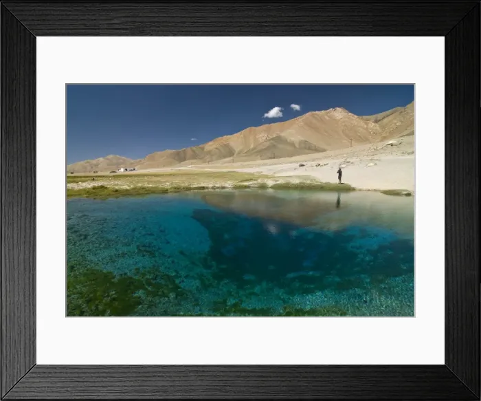 Framed Print : Spring Ak Balyk, the Pamirs, Tajikistan, Central Asia, Asia Framed Print : Spring Ak Balyk, the Pamirs, Tajikistan, Central Asia, Asia