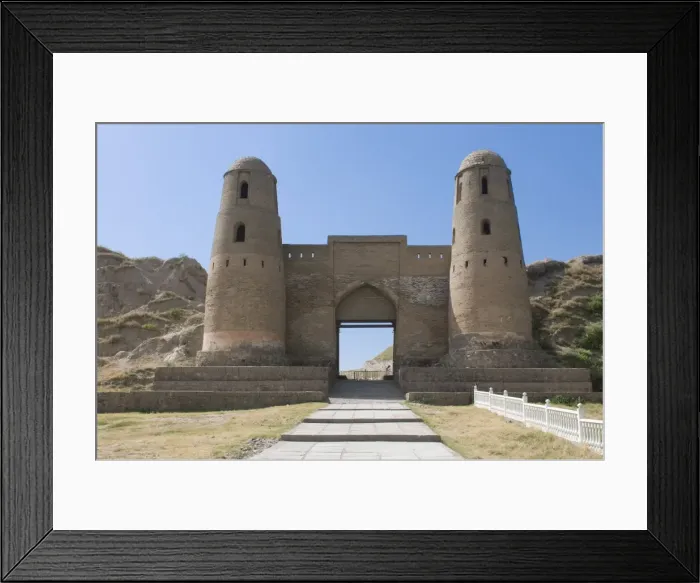 Framed Print : Fortress of Hissar, Tajikistan, Central Asia, Asia Framed Print : Fortress of Hissar, Tajikistan, Central Asia, Asia