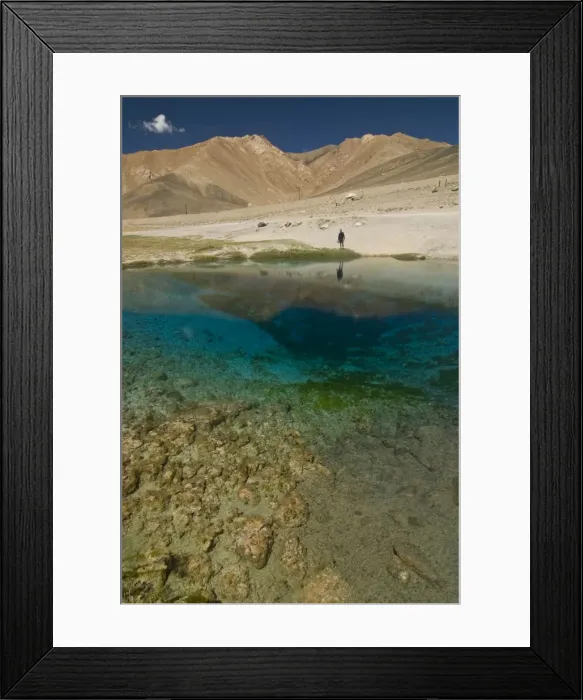Framed Print : Spring Ak Balyk, the Pamirs, Tajikistan, Central Asia Framed Print : Spring Ak Balyk, the Pamirs, Tajikistan, Central Asia