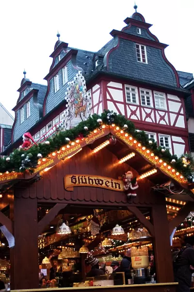 Weihnachtsmarkt (Christmas Market), Frankfurt, Hesse, Germany, Europe