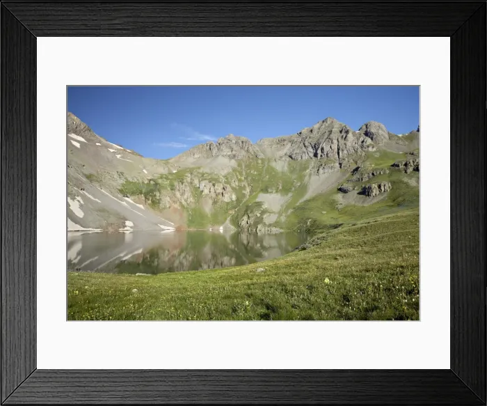 Framed Print : Clear Lake, San Juan National Forest, Colorado, United States of America, North America Framed Print : Clear Lake, San Juan National Forest, Colorado, United States of America, North America