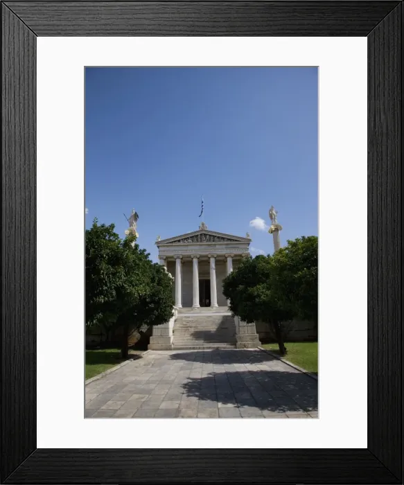 Framed Print : The Academy of Athens, Athens, Greece, Europe Framed Print : The Academy of Athens, Athens, Greece, Europe