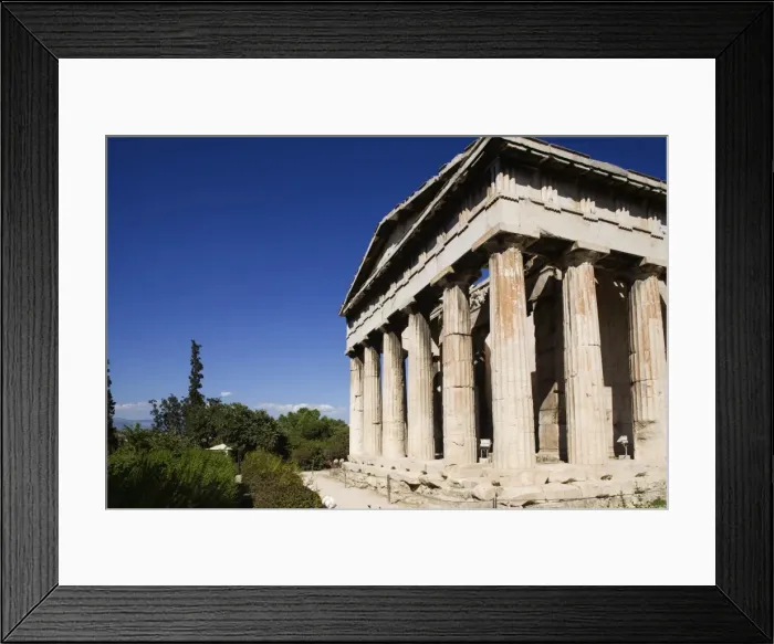 Framed Print : The Temple of Hephaistos, Athens, Greece, Europe Framed Print : The Temple of Hephaistos, Athens, Greece, Europe