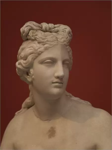 Statue of Aphrodite, found in Baiai southern Italy, National Archaeological Museum
