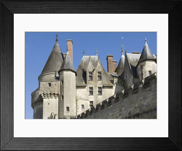 Framed Print : Chateau Langeais, Indre le Loire, France, Europe Framed Print : Chateau Langeais, Indre le Loire, France, Europe
