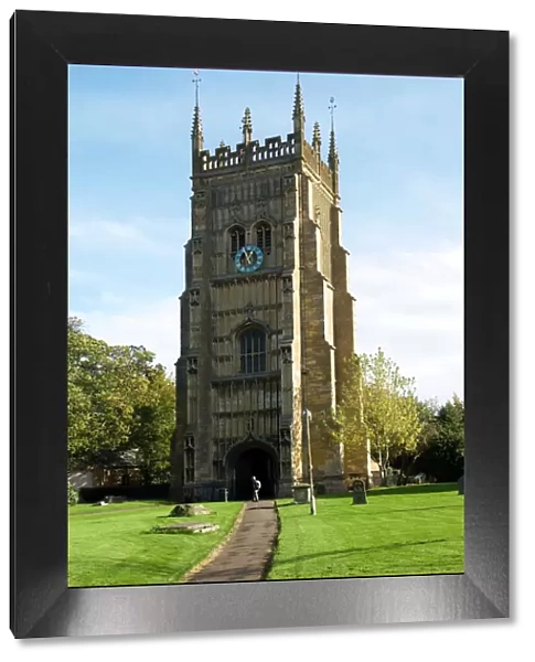 Evesham Abbey Bell Tower, Evesham, Worcestershire, United Kingdom, Europe