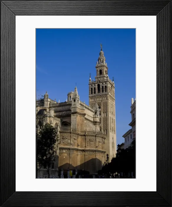 Framed Print : Cathedral, Seville, Andalucia, Spain, Europe