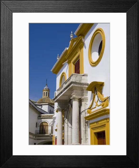 Framed Print : Bullring, Seville, Andalucia, Spain, Europe Framed Print : Bullring, Seville, Andalucia, Spain, Europe