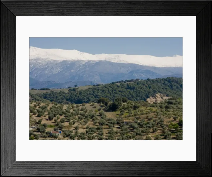 Framed Print : Huetor Santillan landscape, Sierra Nevada, Andalucia, Spain, Europe Framed Print : Huetor Santillan landscape, Sierra Nevada, Andalucia, Spain, Europe