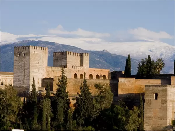 Alhambra, UNESCO World Heritage Site, Granada, Andalucia, Spain, Europe