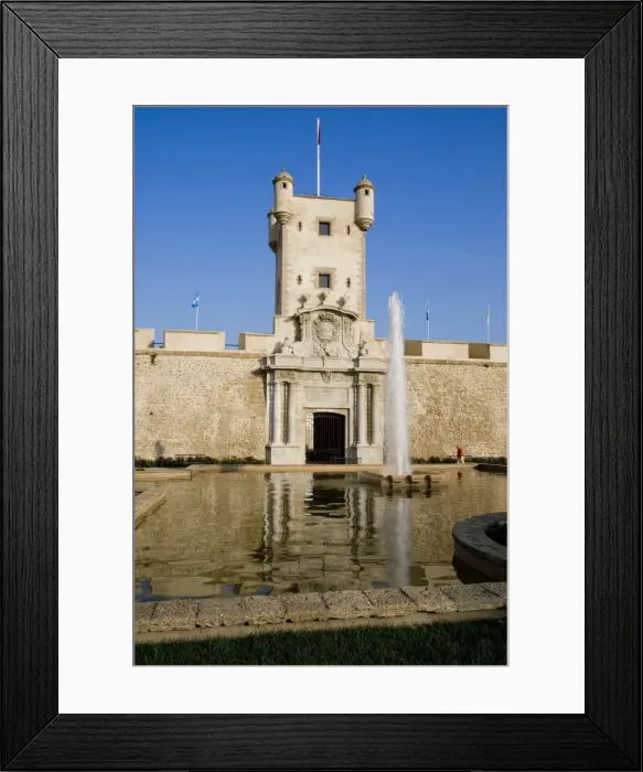 Framed Print : Puertas de Tierra, Cadiz, Andalucia, Spain, Europe Framed Print : Puertas de Tierra, Cadiz, Andalucia, Spain, Europe