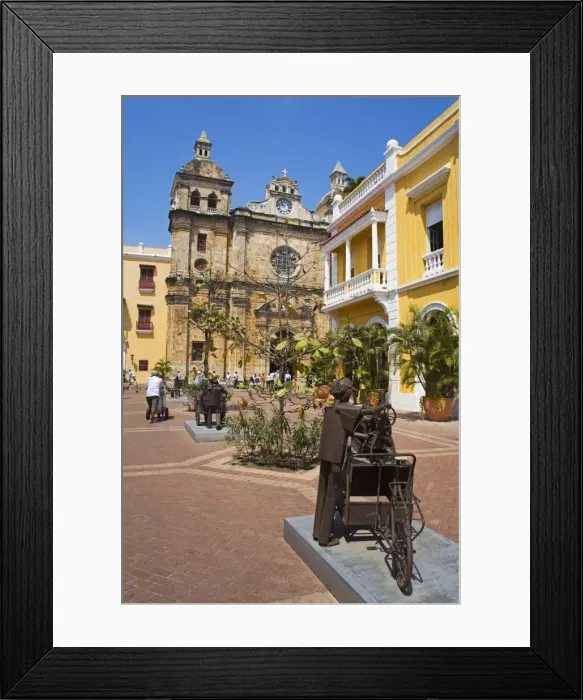 Framed Print : San Pedro Claver Church, Old Walled City District, Cartagena City, Bolivar State Framed Print : San Pedro Claver Church, Old Walled City District, Cartagena City, Bolivar State