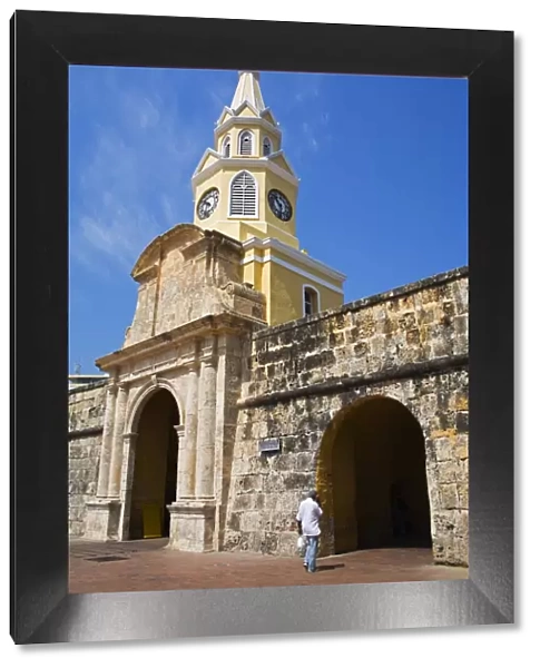 The Clock Tower, Old Walled City District, Cartagena City, Bolivar State