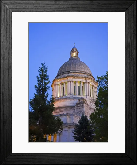 Framed Print : State Capitol, Olympia, Washington State, United States of America, North America Framed Print : State Capitol, Olympia, Washington State, United States of America, North America