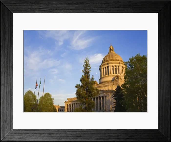 Framed Print : State Capitol, Olympia, Washington State, United States of America, North America Framed Print : State Capitol, Olympia, Washington State, United States of America, North America