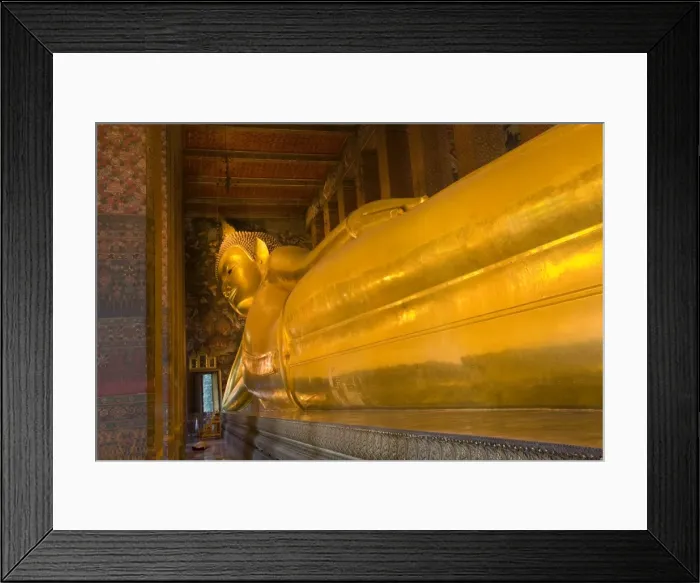 Framed Print : Reclining Buddha at Wat Pho Temple, Rattanakosin District, Bangkok, Thailand Framed Print : Reclining Buddha at Wat Pho Temple, Rattanakosin District, Bangkok, Thailand