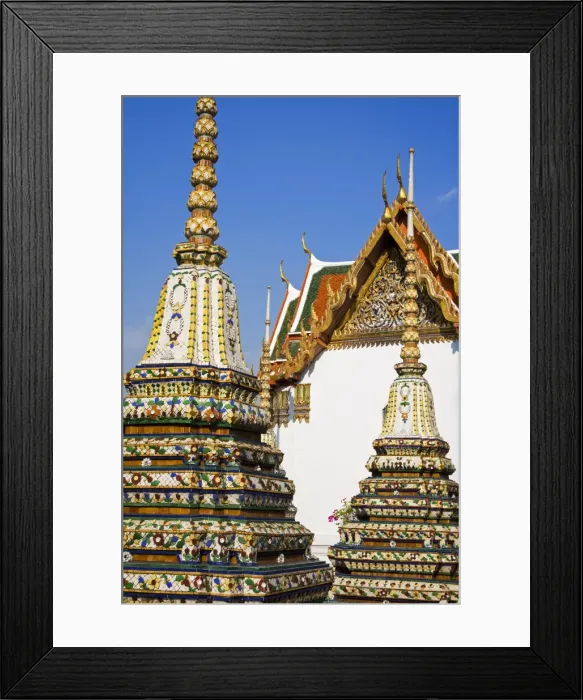 Framed Print : Pagodas at Wat Pho Temple, Rattanakosin District, Bangkok, Thailand, Southeast Asia, Asia Framed Print : Pagodas at Wat Pho Temple, Rattanakosin District, Bangkok, Thailand, Southeast Asia, Asia
