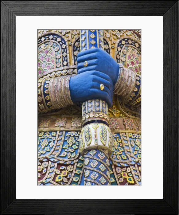 Framed Print : Detail of Viruncamban statue, Royal Grand Palace, Rattanakosin District Framed Print : Detail of Viruncamban statue, Royal Grand Palace, Rattanakosin District