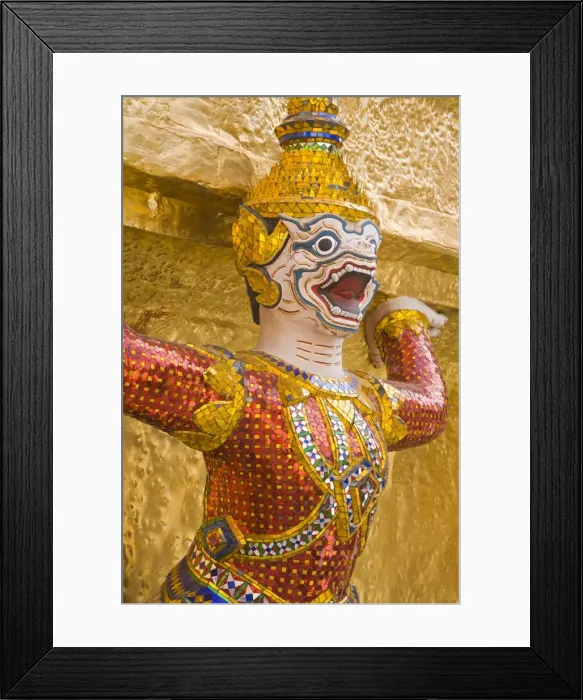 Framed Print : Detail of golden chedis at Royal Grand Palace, Rattanakosin District, Bangkok Framed Print : Detail of golden chedis at Royal Grand Palace, Rattanakosin District, Bangkok