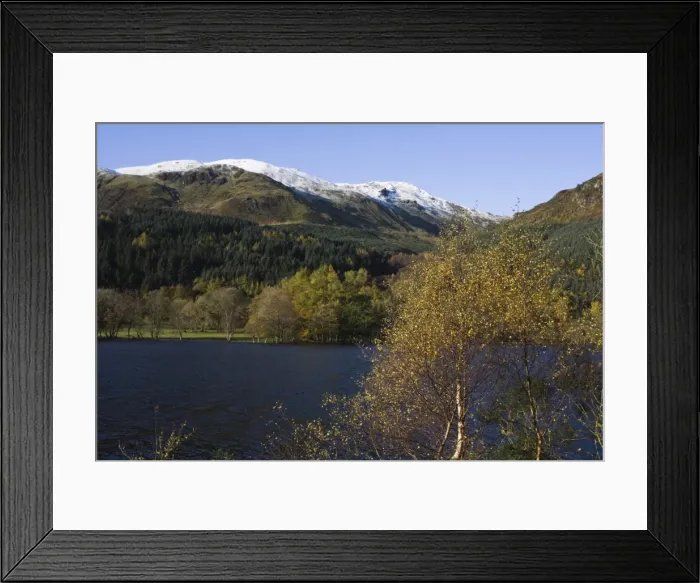 Framed Print : Loch Lubnaig in autumn, Trossachs, Stirlingshire, Scotland, United Kingdom, Europe Framed Print : Loch Lubnaig in autumn, Trossachs, Stirlingshire, Scotland, United Kingdom, Europe