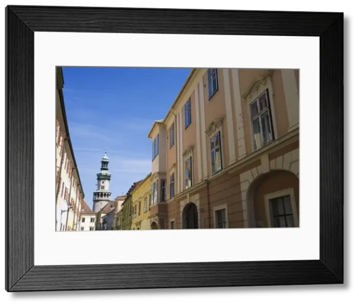 Framed Print : Old Town, Sopron, Hungary, Europe Framed Print : Old Town, Sopron, Hungary, Europe