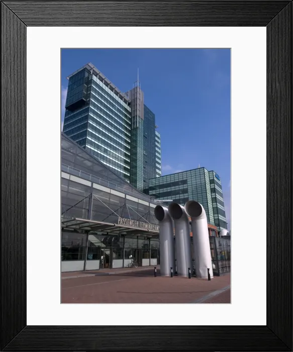 Framed Print : New (sea) Passenger Terminal, Eastern Docks, Amsterdam, Netherlands, Europe Framed Print : New (sea) Passenger Terminal, Eastern Docks, Amsterdam, Netherlands, Europe