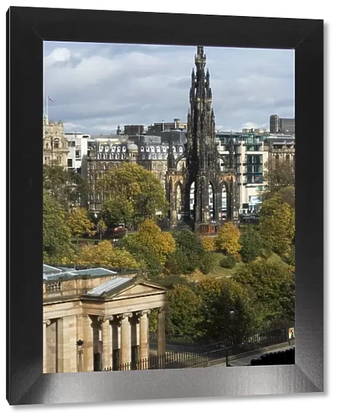 Walter Scott Memorial, Edinburgh, Scotland, United Kingdom, Europe