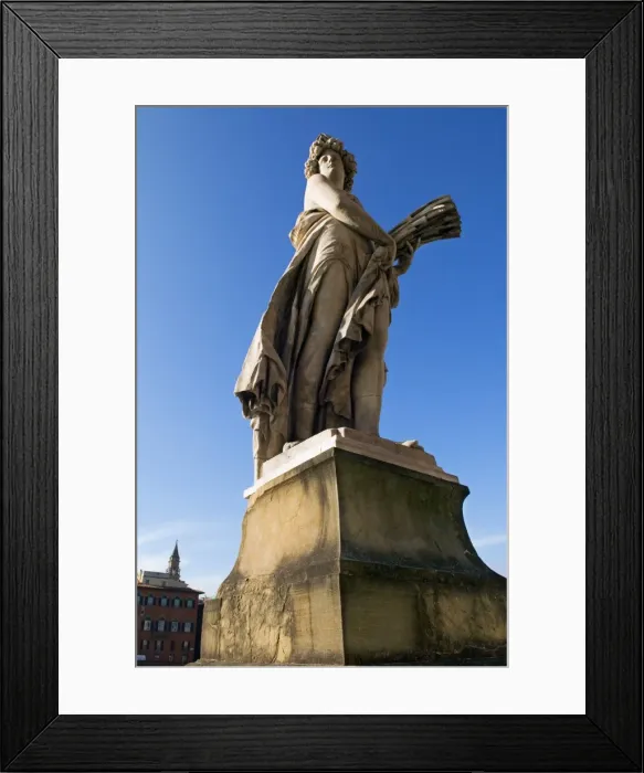 Framed Print : Statue of the Summer, Ponte Santa Trinita, Florence (Firenze), Tuscany, Italy, Europe Framed Print : Statue of the Summer, Ponte Santa Trinita, Florence (Firenze), Tuscany, Italy, Europe