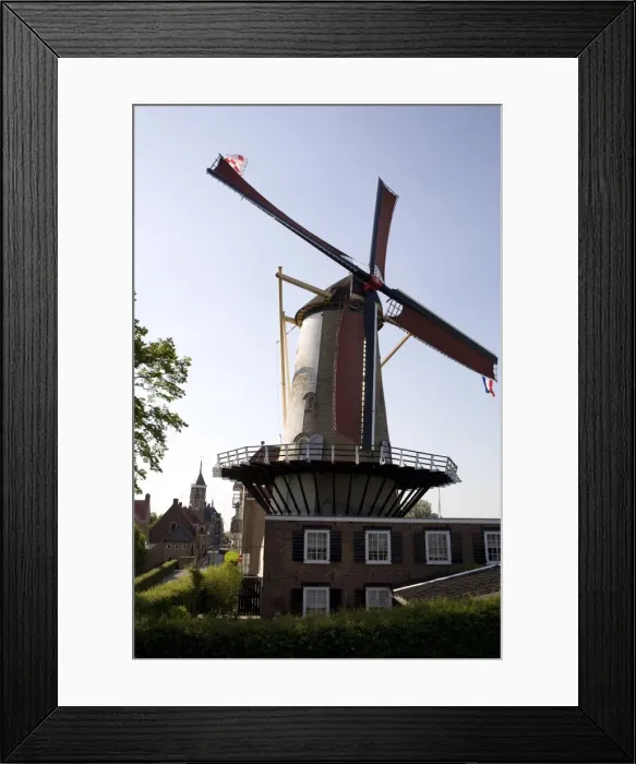 Framed Print : Willemstad, Holland, Europe Framed Print : Willemstad, Holland, Europe