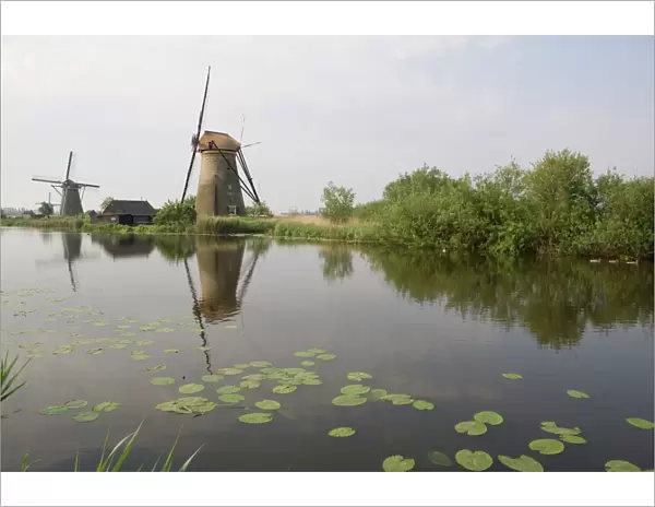Kinderdijk windmills, Holland, Europe