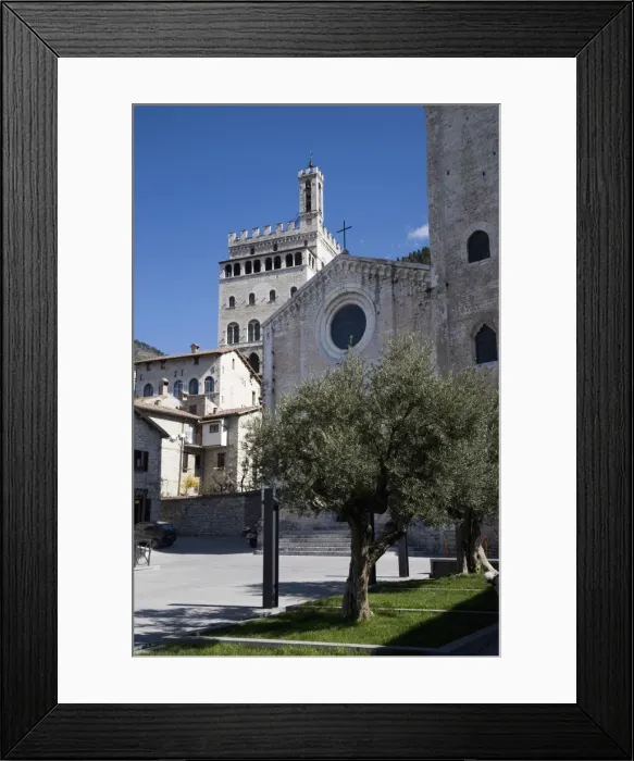 Framed Print : Palazzo dei Consoli, Gubbio, Umbria, Italy, Europe Framed Print : Palazzo dei Consoli, Gubbio, Umbria, Italy, Europe