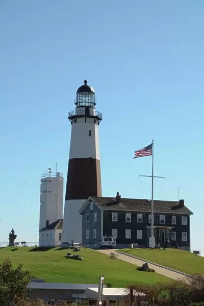 Montauk Point Lighthouse, Montauk, Long Island, New York State, United States of America