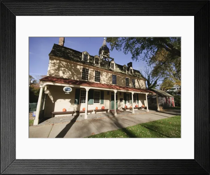 Framed Print : Clinton Academy founded 1784, Main Street, East Hampton, The Hamptons, Long Island Framed Print : Clinton Academy founded 1784, Main Street, East Hampton, The Hamptons, Long Island