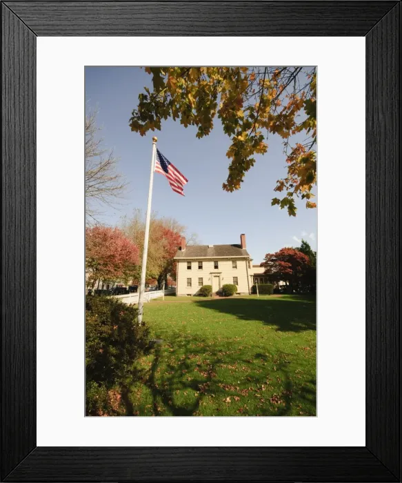 Framed Print : Village Hall, East Hampton, the Hamptons, Long Island, New York State, United States of America Framed Print : Village Hall, East Hampton, the Hamptons, Long Island, New York State, United States of America