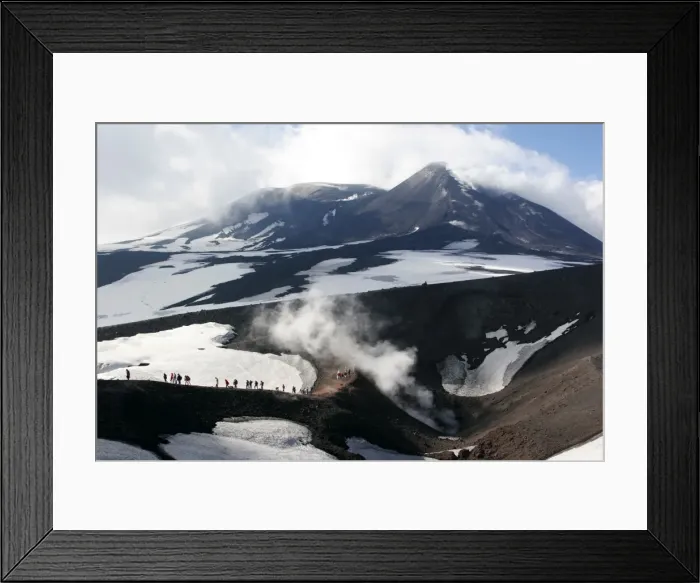 Framed Print : At the top of Mount Etna volcano, Sicily, Italy, Europe Framed Print : At the top of Mount Etna volcano, Sicily, Italy, Europe