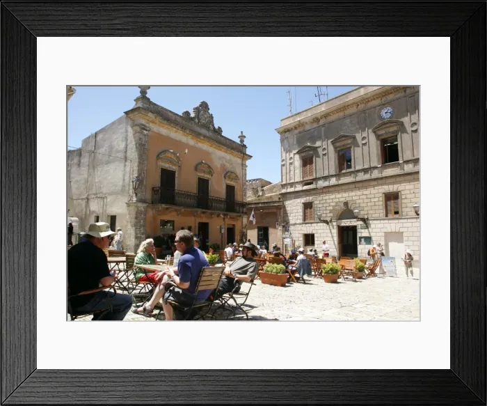 Framed Print : Erice, Sicily, Italy, Europe Framed Print : Erice, Sicily, Italy, Europe