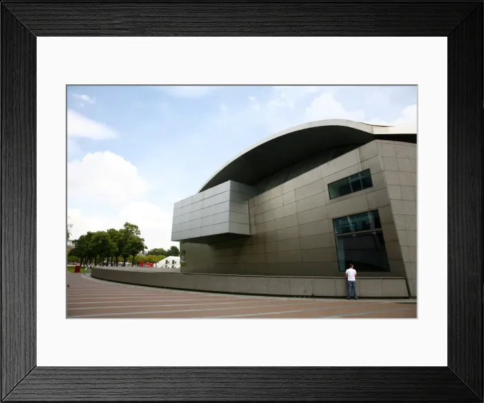 Framed Print : The new wing of the Van Gogh Museum, Amsterdam, Holland, Europe Framed Print : The new wing of the Van Gogh Museum, Amsterdam, Holland, Europe