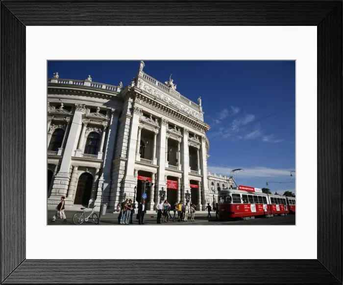 Framed Print : Burg theater, Vienna, Austria, Europe Framed Print : Burg theater, Vienna, Austria, Europe